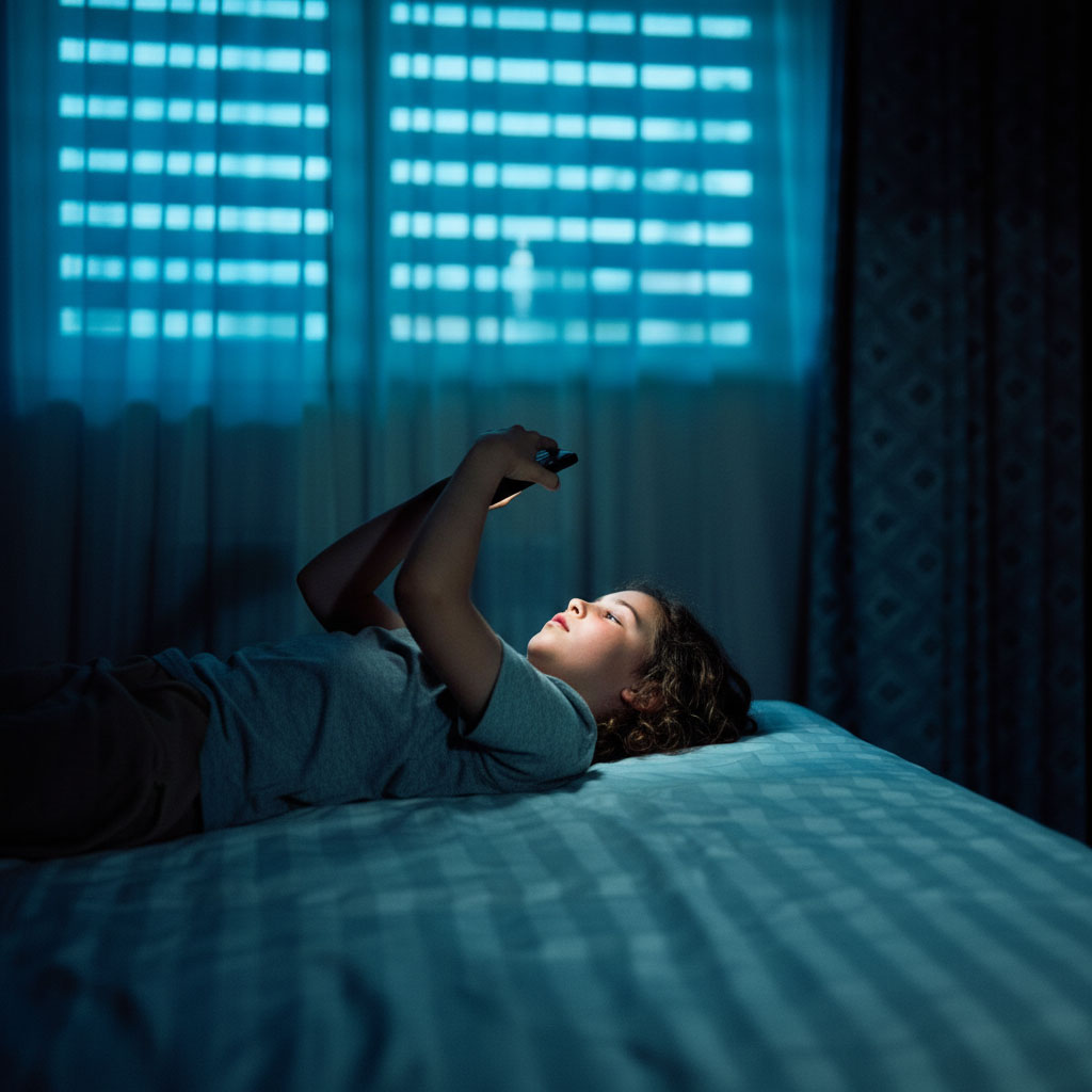 Why shouldn't kids have screen time before bed
